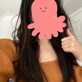 Vanessa Bridal & Image - Before a cut! Half dyed a dark brown, half natural black hair. - Bridal Near Me - Natick, Massachusetts