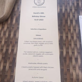 Marinade On Main - The custom menu they made for us - American Near Me - Ramona, California Marinade On Main - The custom menu they made for us - American Near Me - Ramona, California