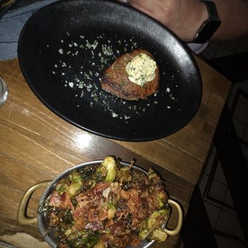 Hand Cut Chophouse - Filet mignon & brussel sprouts - Burgers Near Me - Scottsdale, Arizona Hand Cut Chophouse - Filet mignon & brussel sprouts - Burgers Near Me - Scottsdale, Arizona
