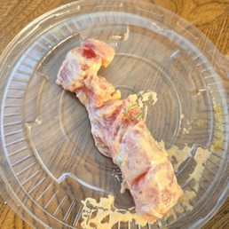 strip of uncut ahi strip of uncut ahi