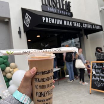 Loose Leaf Boba Co - Classic Assam Black Milt Tea with Boba - Bubble Tea Near Me - Los Angeles, California