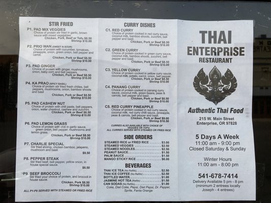 Menu photo 6 Thai Enterprise Enterprise, OR Menu photo 6 Thai Enterprise Enterprise, OR