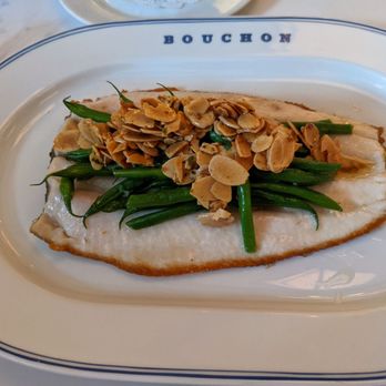 Bouchon - My all-time favorite Trout almondine ... It's what I always have and it didn't disappoint ... - French Near Me - Las Vegas, Nevada