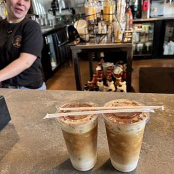 Texas Coffee Works - Horchatas with Melody the slinger of everything delicious! - Coffee Roasteries Near Me - Bastrop, Texas Texas Coffee Works - Horchatas with Melody the slinger of everything delicious! - Coffee Roasteries Near Me - Bastrop, Texas