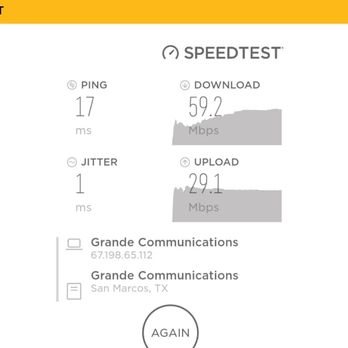 Astound | Waco - Grande speed test - Internet Service Providers Near Me - Waco, Texas