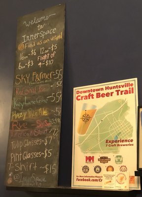 Menu photo 8 InnerSpace Brewing Huntsville, AL