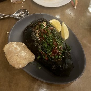 Lyra - Baba Ganoush in eggplant at Lyra in Nashville, TN - Middle Eastern Near Me - Nashville, Tennessee Lyra - Baba Ganoush in eggplant at Lyra in Nashville, TN - Middle Eastern Near Me - Nashville, Tennessee