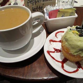 Martha's Country Bakery - coffee w/ pastachio cupcake - Bakeries Near Me - Bayside, New York Martha's Country Bakery - coffee w/ pastachio cupcake - Bakeries Near Me - Bayside, New York