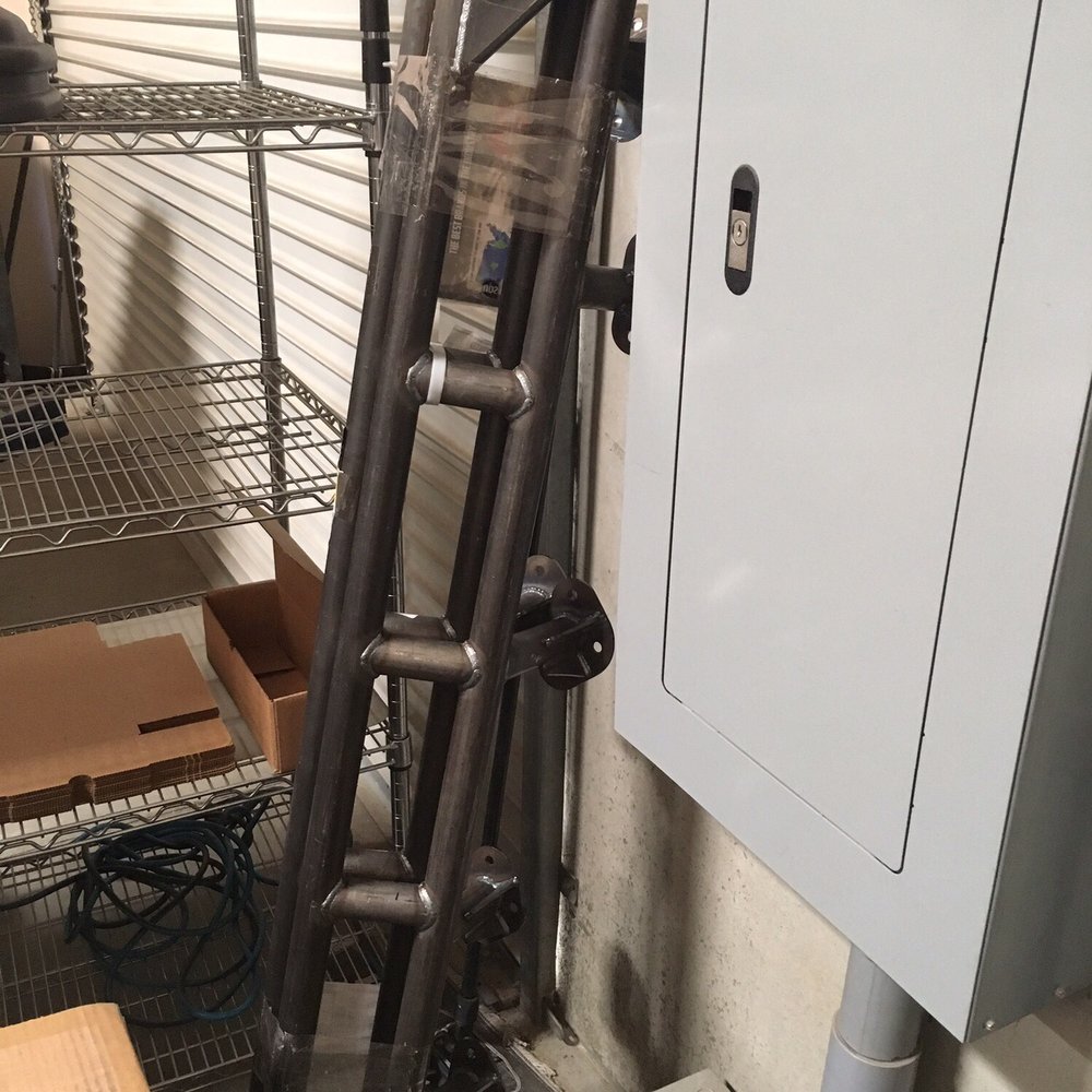 Bare metal before getting powder coating Bare metal before getting powder coating