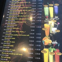 Menu Menu
