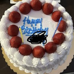 Their classic strawberry shortcake