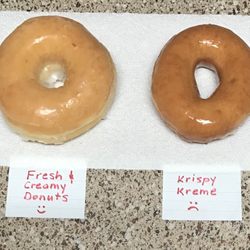 Glazed donuts are 99 cents each and tasted good.