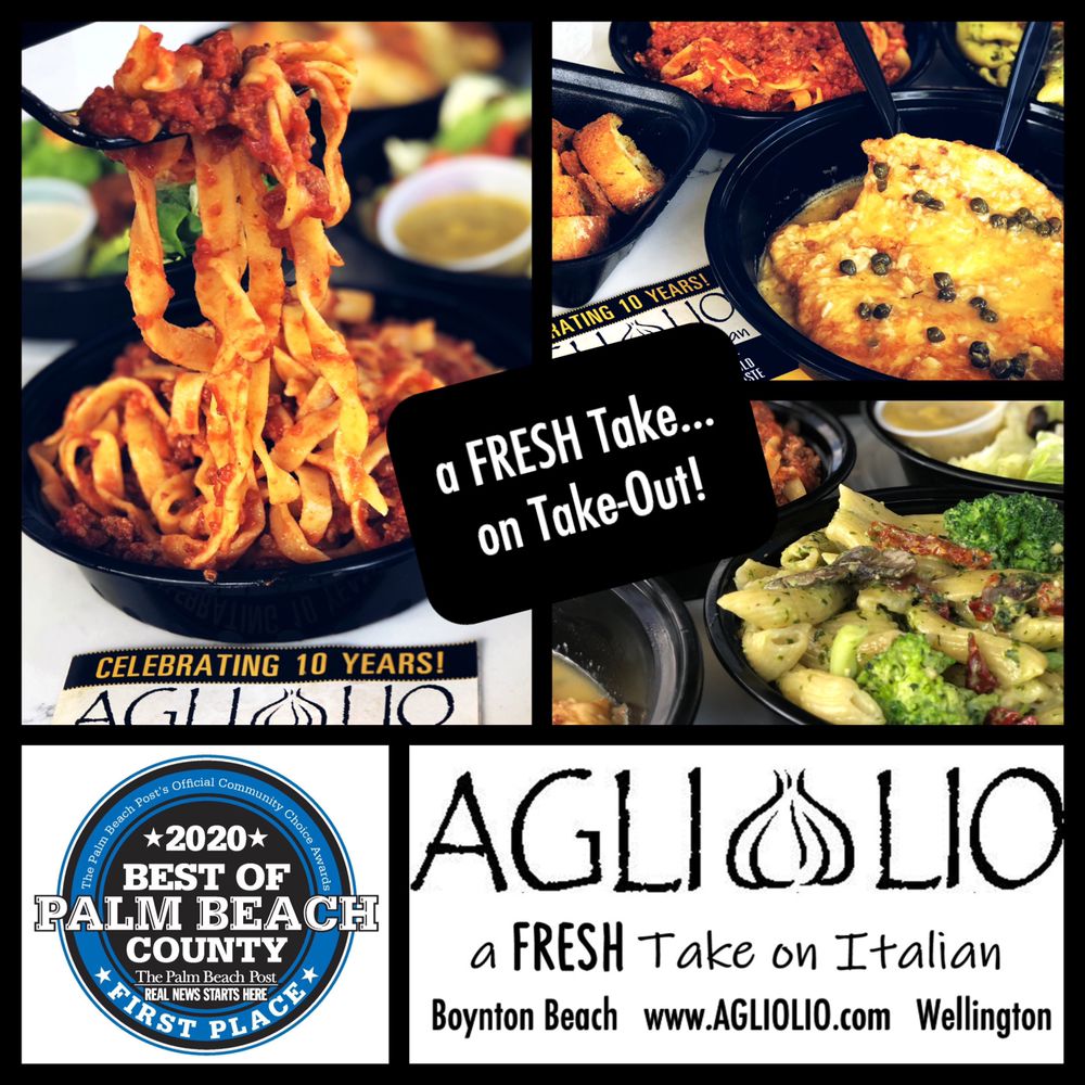 Agliolio A Fresh Take On Italian - Boynton Beach