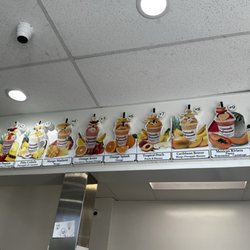 Cascada Refrescante - Smoothie options / menu