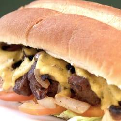 Loving Hut Express - Cheesy Philly Sub with Grilled Mushrooms & Onions