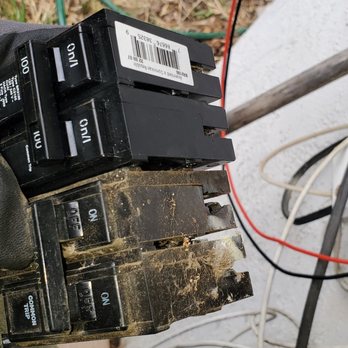 Green Top Electric - Sup panel feeder breaker replacement. Was causing all lights in house to flicker. - Electricians Near Me - Oakley, California