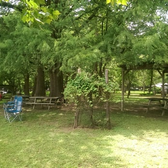 West Lake Beach - Lots of pretty trees and grass. A lot of benches and several covered areas and bbq pits - Beaches Near Me - Austin, Texas