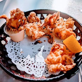 Oomasa Restaurant - Ika geso (fried squid legs) with spicy mayo. Delicious! - Japanese Near Me - Los Angeles, California Oomasa Restaurant - Ika geso (fried squid legs) with spicy mayo. Delicious! - Japanese Near Me - Los Angeles, California