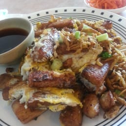 Pan fried rice cake Pan fried rice cake