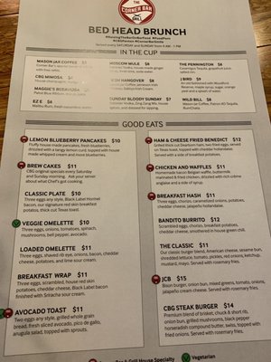 Menu photo 5 Corner Bar & Grill Fenton, MI