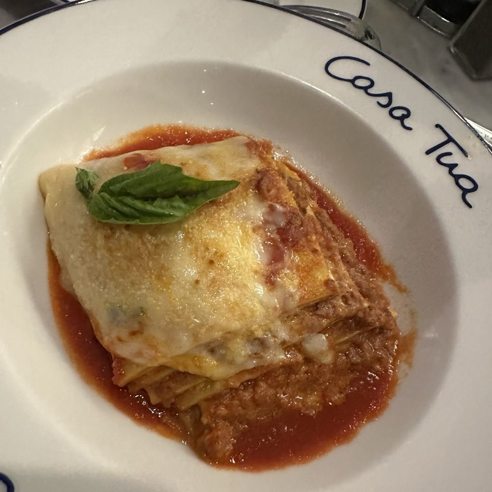 Casa Tua Cucina - Lasagna - Italian Near Me - Miami, Florida Casa Tua Cucina - Lasagna - Italian Near Me - Miami, Florida