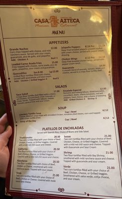 Menu photo 4 Casa Azteca Milpitas, CA Menu photo 4 Casa Azteca Milpitas, CA