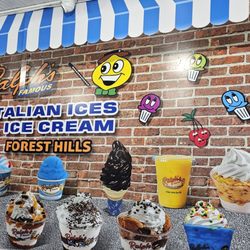 Ralph’s Famous Italian Ices - Large wall-to-wall decal mural