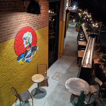 Forza Storico - Outside. Patio facing railroad tracks. - Italian Near Me - Atlanta, Georgia