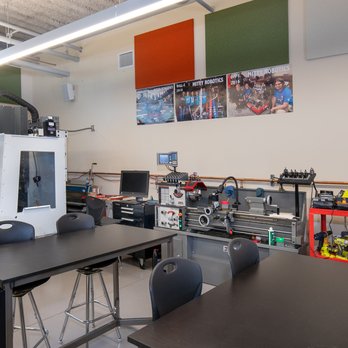 Archbishop Mitty High School - The school's state-of-the-art robotics space includes a CNC mill students can use to create their robot. - Middle Schools & High Schools Near Me - San Jose, California
