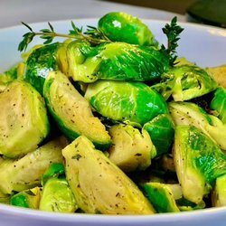 Merry Franksters - ROASTED BRUSSELS SPROUTS
