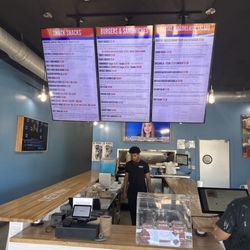 Smackers - The menu