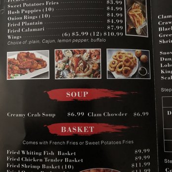 Cajun Seafood Boil - Menu - Cajun/Creole Near Me - Laurel, Maryland