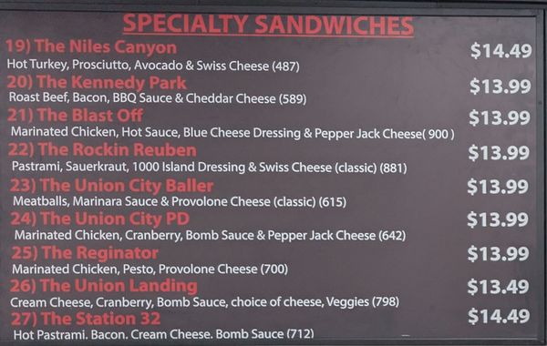 Menu photo 6 The Sandwich Spot Union City, CA