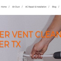 911 Dryer Vent Cleaning Webster TX