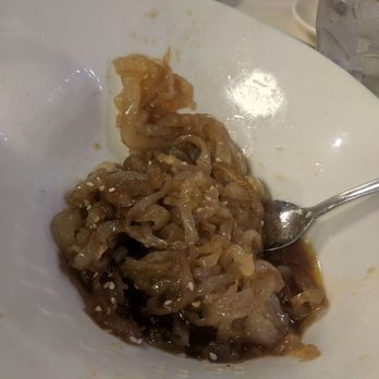Hu's House - Half eaten jellyfish, everyone dove in before I could snap my photo. - Shanghainese Near Me - Albany, New York Hu's House - Half eaten jellyfish, everyone dove in before I could snap my photo. - Shanghainese Near Me - Albany, New York