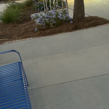 Blu Smoke Pit - Blue bench for Blu =] - Barbeque Near Me - Johns Island, South Carolina