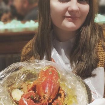 The Boil Shack - Me with my lobster boil! mild spice and butter garlic :) - Seafood Near Me - Albany, New York The Boil Shack - Me with my lobster boil! mild spice and butter garlic :) - Seafood Near Me - Albany, New York