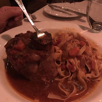 Piero's Italian Cuisine - Oso bucco with egg noodle - Italian Near Me - Las Vegas, Nevada