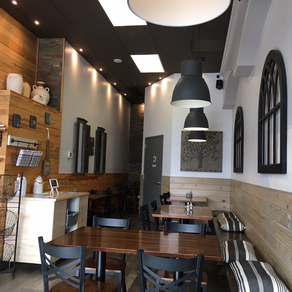 Greek Express - a view of the dining area - Mediterranean Near Me - Bellevue, Washington