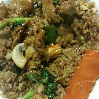 Asian Wok - Szechuan beef with fried rice mixed in. - Chinese Near Me - Columbus, Ohio Asian Wok - Szechuan beef with fried rice mixed in. - Chinese Near Me - Columbus, Ohio