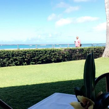 Orchids - The view from our table! Requested oceanfront. - Breakfast & Brunch Near Me - Honolulu, Hawaii Orchids - The view from our table! Requested oceanfront. - Breakfast & Brunch Near Me - Honolulu, Hawaii