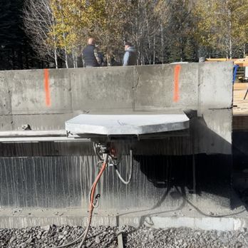 EC Concrete Cutting - Our top of the line wall saw in action. It is used to make perfectly straight precise cuts! - Masonry/Concrete Near Me EC Concrete Cutting - Our top of the line wall saw in action. It is used to make perfectly straight precise cuts! - Masonry/Concrete Near Me