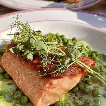 Le Diplomate - Salmon - Brasseries Near Me - Washington, DC, District of Columbia