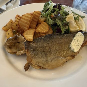Bistro Mitte - Trout Meuniere - German Near Me - San Carlos, California