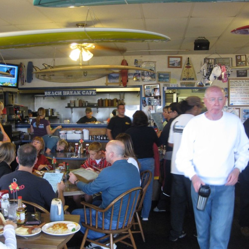 Beach Break Cafe - Plenty to look at while waiting for your food - Breakfast & Brunch Near Me - Oceanside, California