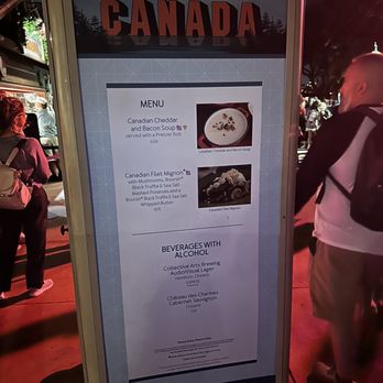 Canada Pavilion - Menú - Amusement Parks Near Me - Buena Vista, Florida Canada Pavilion - Menú - Amusement Parks Near Me - Buena Vista, Florida