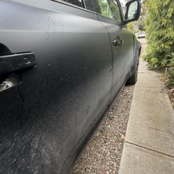 Dirty car after wash