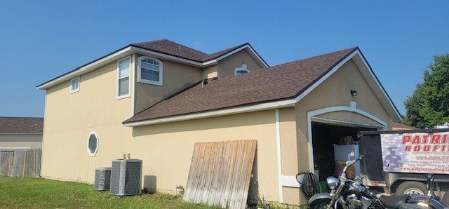 Slide of Patriot Roofing Services