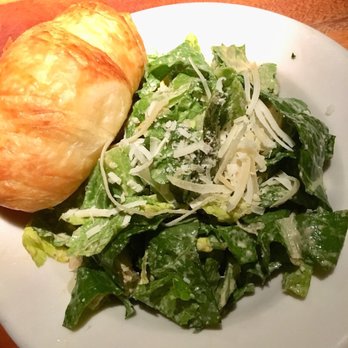 Charleston's - Caesar salad and their homemade croissants - American Near Me - Oklahoma City, Oklahoma