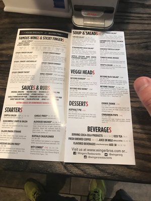 Menu photo 5 WINGERS Restaurant Saint George, UT Menu photo 5 WINGERS Restaurant Saint George, UT